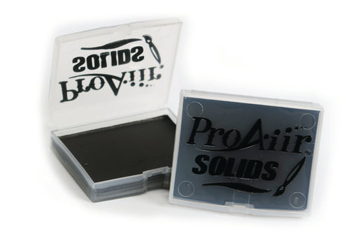 ProAiir Solids | Hybrid Water Resistant Face Paint  - Black  - 14gr