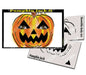 Stencil Eyes - Face Painting Stencil Set - Pumpkin Jack- O - Lantern - One Size Fits Most