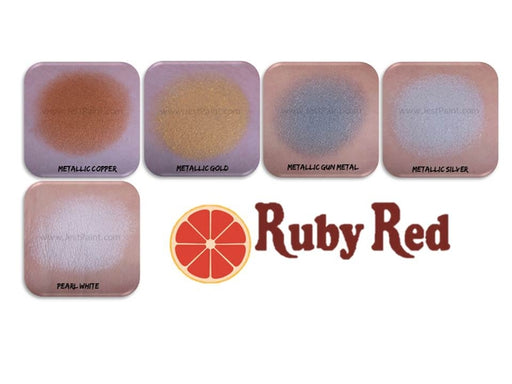 Ruby Red Face Paint - Metallic Gun Metal - DISCONTINUED