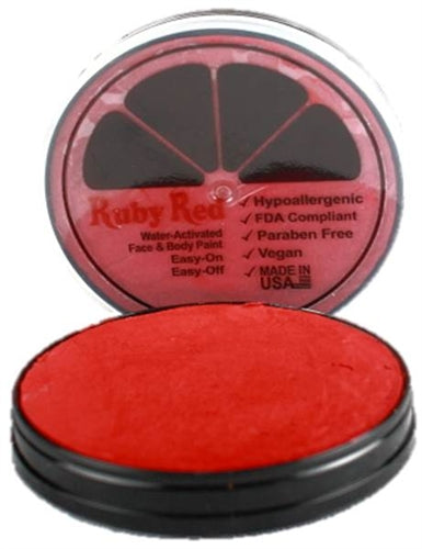 Ruby Red Face Paint - Pearl Red - DISCONTINUED