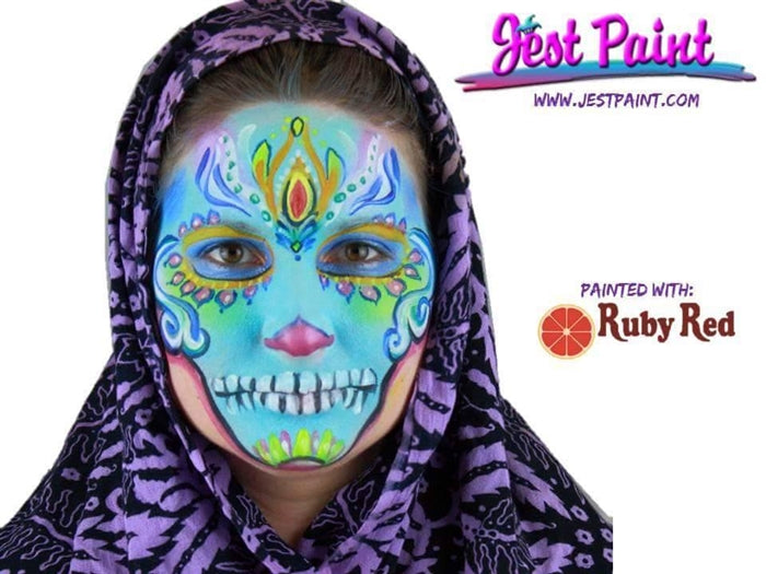 Ruby Red Face Paint -  DISCONTINUED - Small 8 Color Classic Palette