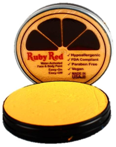 Ruby Red Face Paint - Regular Yellow - DISCONTINUED