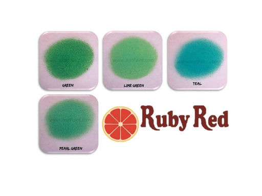 Ruby Red Face Paint - Regular Green - DISCONTINUED