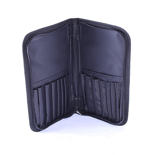 Royal Brush | Black Brush Carrier Case with Zipper Closure (KC-SBLK)
