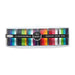 Global Body Art | One Stroke Face Paint Sampler Palette - Rainbow Burst - 6 cakes x 15gm