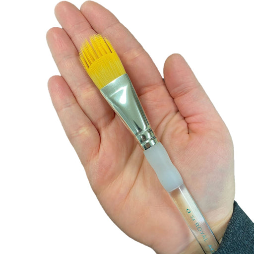 Royal Aqualon Face Painting Brush | FILBERT Wisp (R2935 - 3/4")