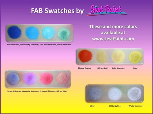 FAB by Superstar | Face Paint - Glitter Gold (Gold w/ Glitter Shimmer) 45gr #066