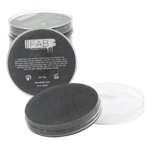 FAB by Superstar | Face Paint - Steel Black Shimmer 45gr #223