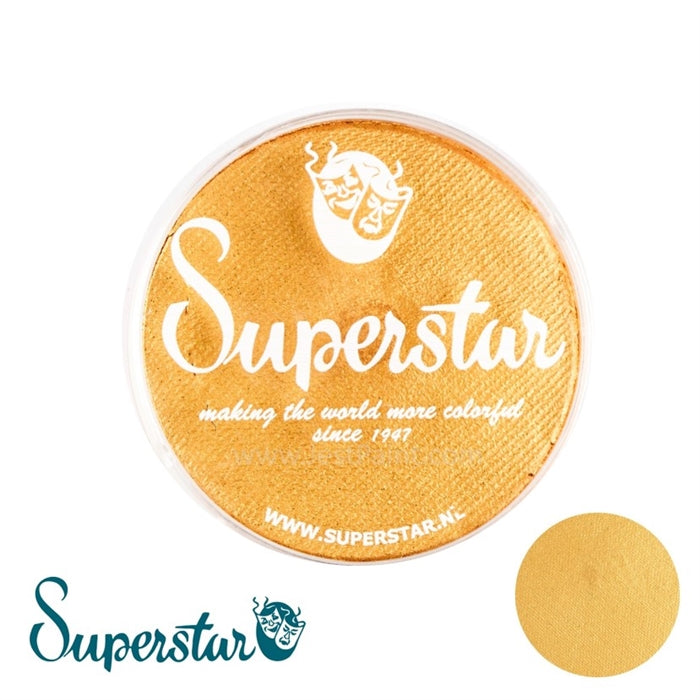 Superstar Face Paint | Gold with Glitter Shimmer - 066 -45gr