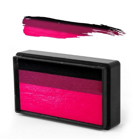 Silly Farm | Paint Arty Brush Cake 28gr - EZ (Easy) Strokes by Susy Amaro - Flamingo Pink #45 (SFX - Non Cosmetic)