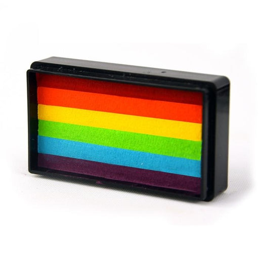 Silly Farm Face Paint Arty Brush Cake 28gr - True Rainbow #4