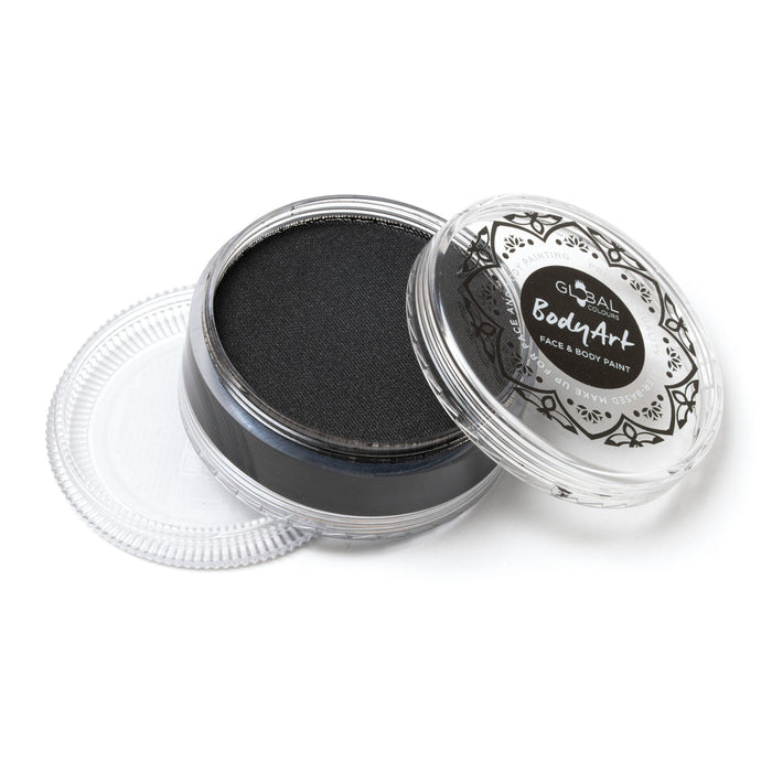 Global Body Art Face Paint | NEW Standard STRONG Black 90gr
