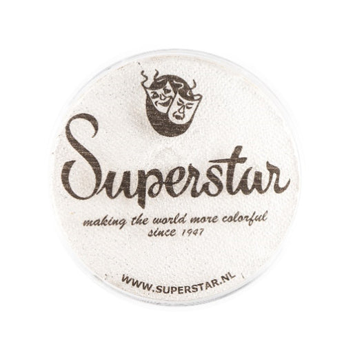 Superstar Face Paint | Silver White with Glitter Shimmer 065 - 16gr