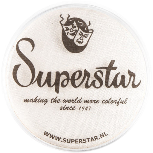 Superstar Face Paint | Silver White w/ Glitter Shimmer 065 - 45gr