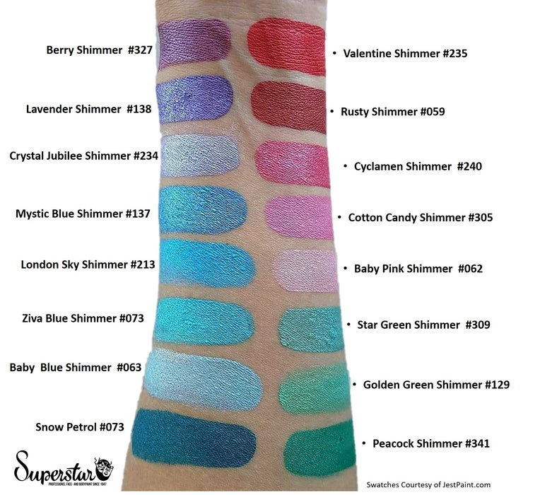 Superstar Face Paint Crystal Jubilee Shimmer 234 16gr — Jest Paint