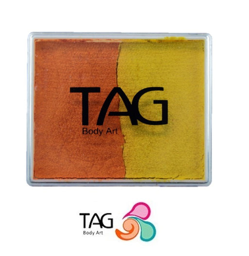 TAG Face Paint Split - Pearl Orange and Pearl Yellow 50gr #12