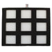 TAG | Face Painting Foam Insert - 9 Rectangle Slots (Most Large 50gr Split Cakes)