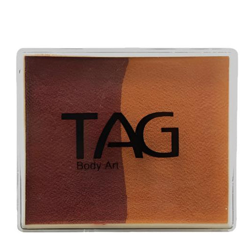 TAG Face Paint Split - Mid Brown and Brown 50gr   #12