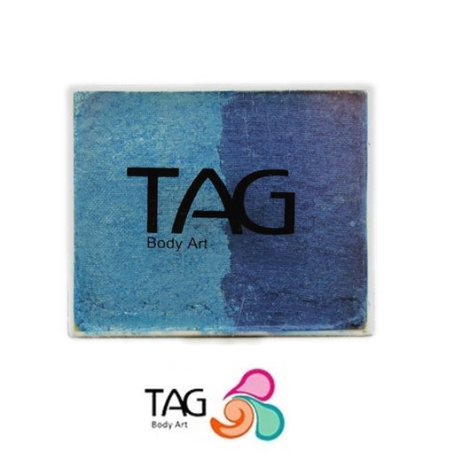 TAG Face Paint Split - EXCL Pearl Blue and Pearl Sky Blue 50gr #11