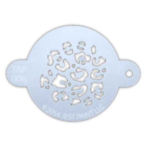 TAP 006 Face Painting Stencil - Animal Print