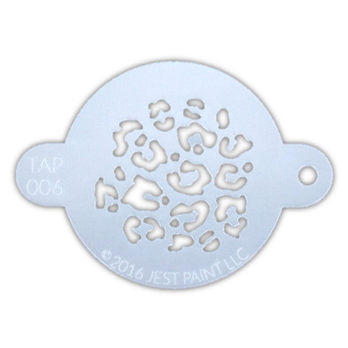 TAP 006 Face Painting Stencil - Animal Print
