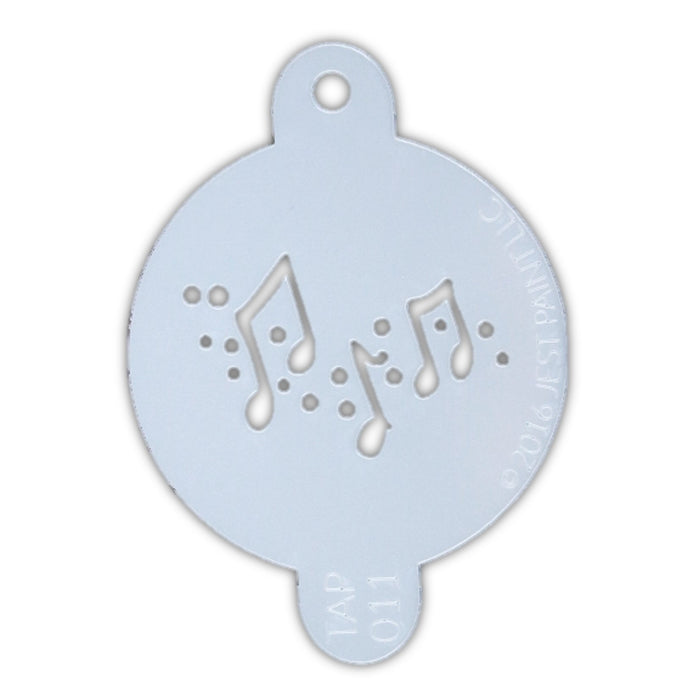 TAP 011 Face Painting Stencil - Music