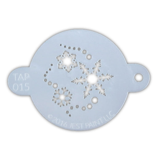 TAP 015 Face Painting Stencil - Snowflakes