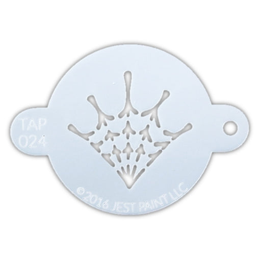 TAP 024 Face Painting Stencil - Spider Web