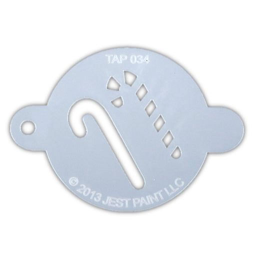 TAP 034 Face Painting Stencil - Candy Cane