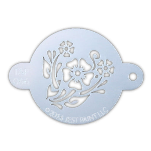 TAP 066 Face Painting Stencil - Flower Garden