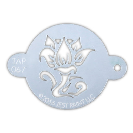 TAP 067 Face Painting Stencil - Rose