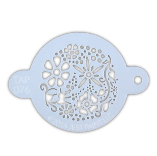 TAP 076 Face Painting Stencil - Spring Garden