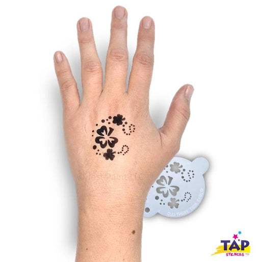 TAP 014 Face Painting Stencil - Shamrock