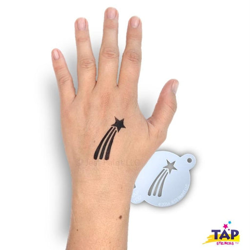 TAP 032 Face Painting Stencil - Shooting Star