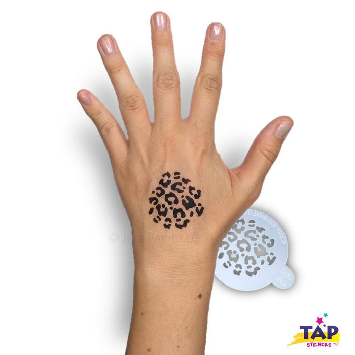 TAP 006 Face Painting Stencil - Animal Print