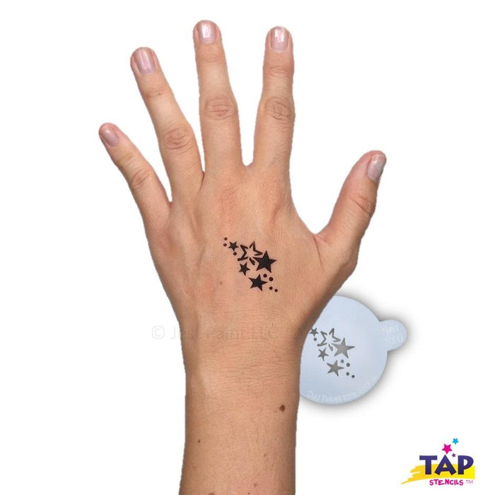 TAP 012 Face Painting Stencil - Stars