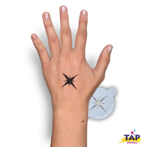 TAP 037 Face Painting Stencil - Christmas Star
