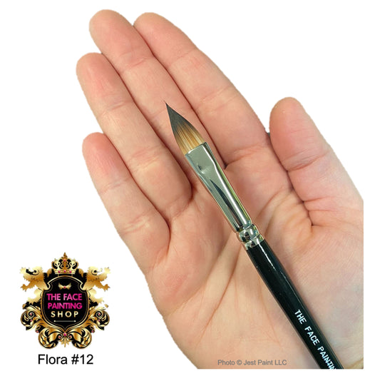 The Face Painting Shop Brush - Flat Pointy - Flora #12