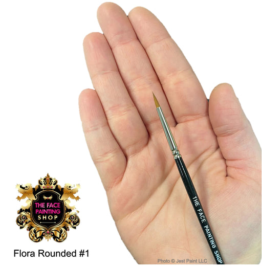 The Face Painting Shop Brush - Rounded Flora #1