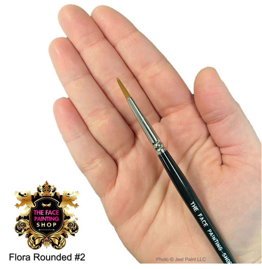 The Face Painting Shop Brush - Rounded Flora #2