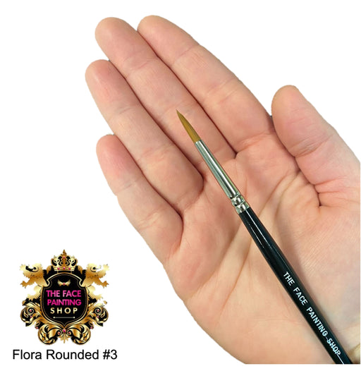 The Face Painting Shop Brush - Rounded Flora #3