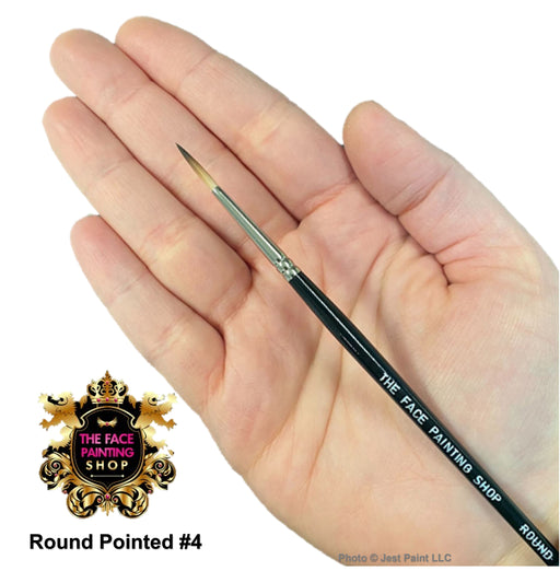 The Face Painting Shop Brush - Pointed Round #4