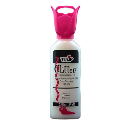 Tulip Dimensional Fabric Paint | Bling Builder - Glitter Diamond 1.25oz