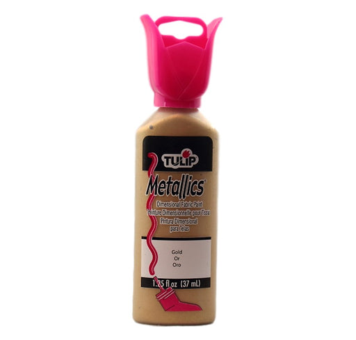 Tulip Dimensional Fabric Paint | Bling Builder - Metallic Gold 1.25oz