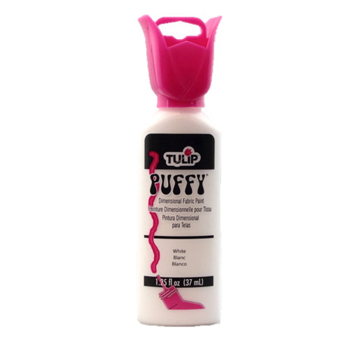 Tulip Dimensional Fabric Paint | Bling Builder - Puffy White 1.25oz - DISCONTINUE