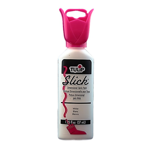 Tulip Dimensional Fabric Paint | Bling Builder - Slick White 1.25oz