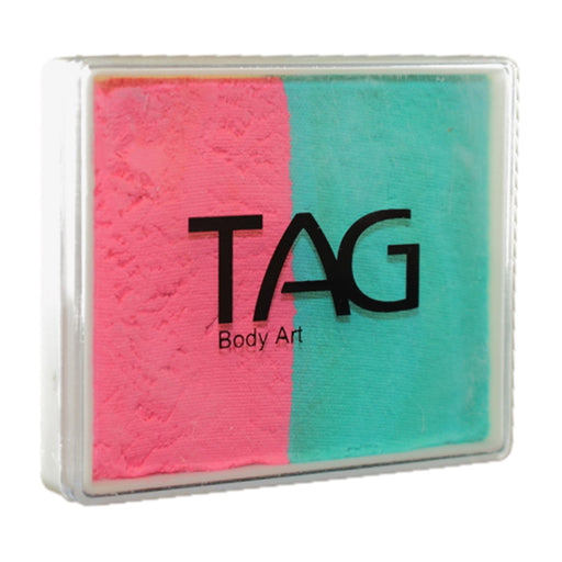 TAG Face Paint Split - EXCL Pink and Teal 50gr   #7