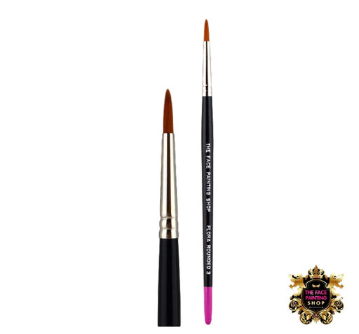The Face Painting Shop Brush - Rounded Flora #3