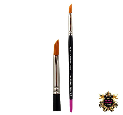 The Face Painting Shop Brush - Triangular Dagger #6