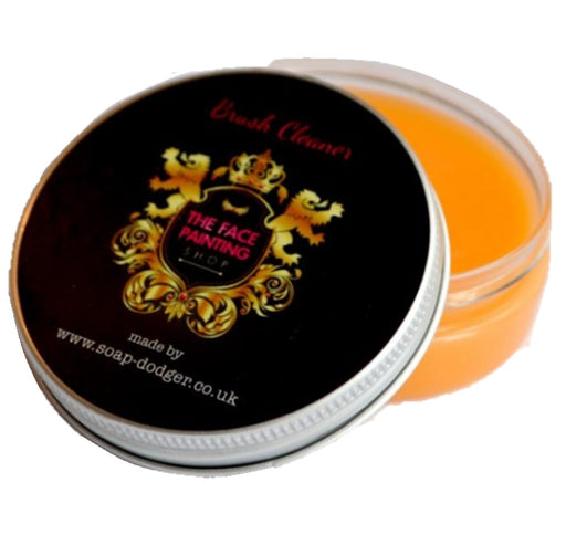 The Face Painting Shop |  Brush Cleaner Bar Soap - ORANGE CITRUS SURPRISE - 50gr